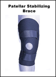 Example of a patella stabilizing brace that can be used for